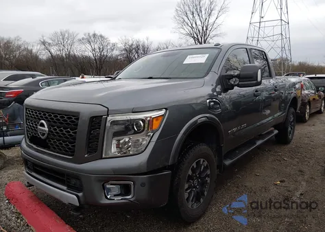 2016 Nissan Titan Xd Platinum Reserve Diesel/Pro-4X Diesel/S Diesel/Sl Diesel/Sv Diesel z USA, uszkodzony, nr VIN 1N6BA1F48GN502366
